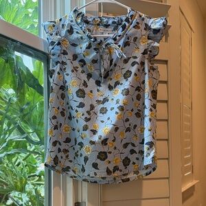 ROLLER RABBIT Evandra Floral Steffie Top